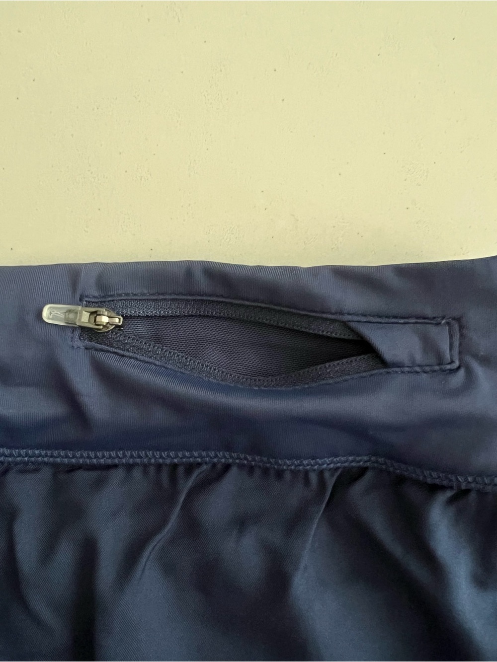 Nike Women's Navy swim Shorts with Built-In Liner - Picture 3 of 7